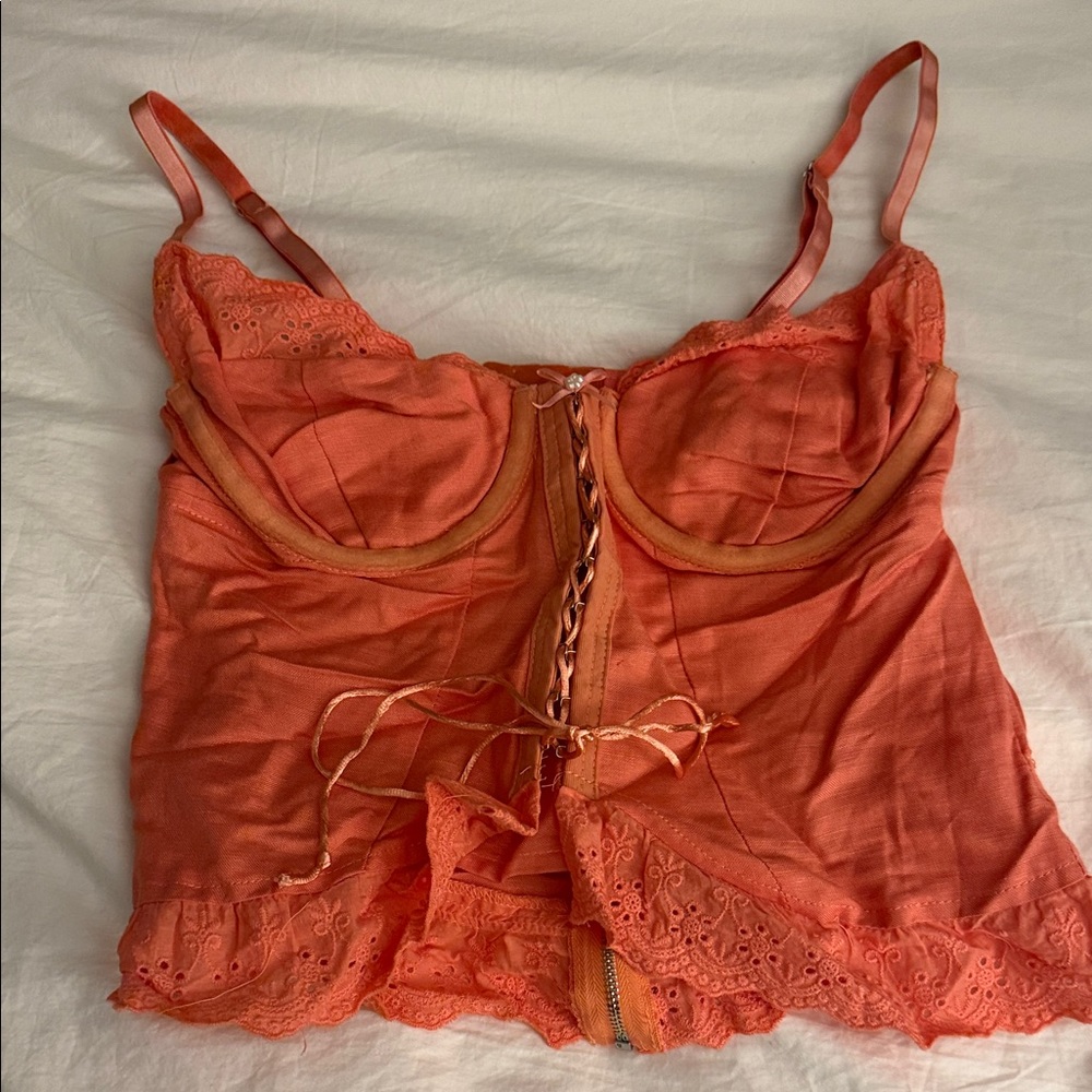 Women's Orange Camisole Top